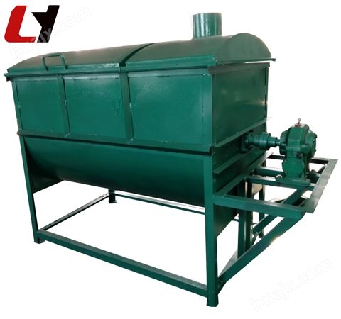 LY-500型牛饲料草粉搅拌机 干湿两用饲料混料机